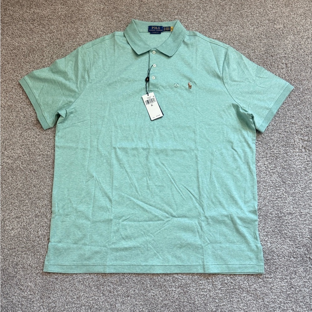 Polo by Ralph Lauren Men's Mint Soft Touch Polo Shirt